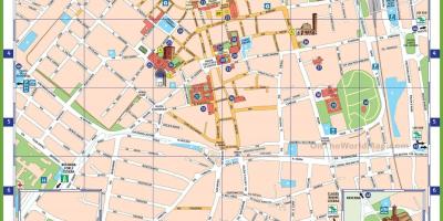 Milano italia nähtävyydet kartta
