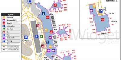 Kartta milanon lentokentillä ja juna-asemat